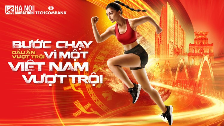 Giải chạy Hà Nội Marathon Techcombank lần đầu tiên