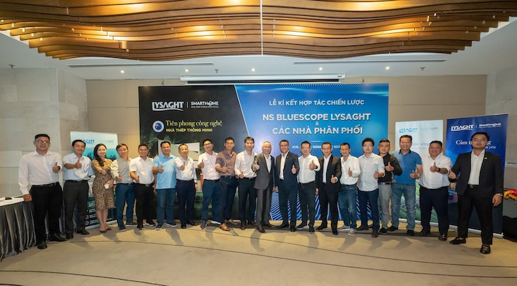 NS BlueScope Lysaght Việt Nam mở rộng hệ thống phân phối nhà thép thông minh từ Úc