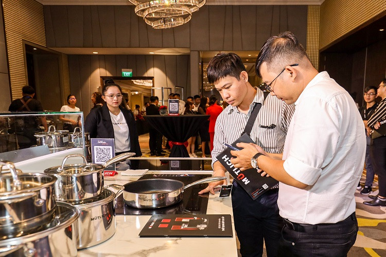 [Caption]Khách mời gia sự kiện sẽ được trải nghiệm không gian bếp Đức với những sản phẩm dành riêng cho thị trường Việt Nam của Mutlich