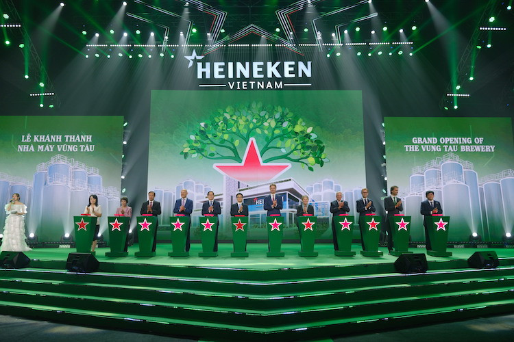 Heineken Việt Nam khánh thành nhà máy bia lớn nhất Đông Nam Á