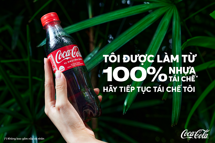 Coca-Cola Việt Nam ra mắt chai làm từ 100% nhựa tái chế trên toàn quốc