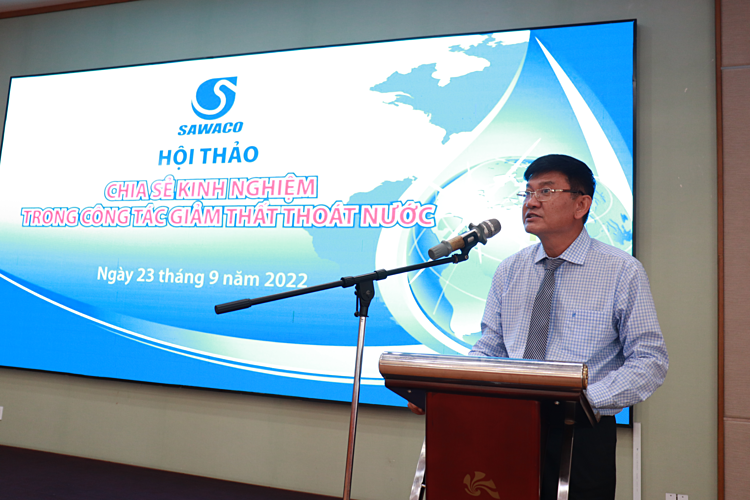 “Chia sẻ kinh nghiệm trong công tác giảm thất thoát nước” là hội thảo chuyên đề do Tổng Công ty Cấp nước Sài Gòn (SAWACO) tại Phú Quốc