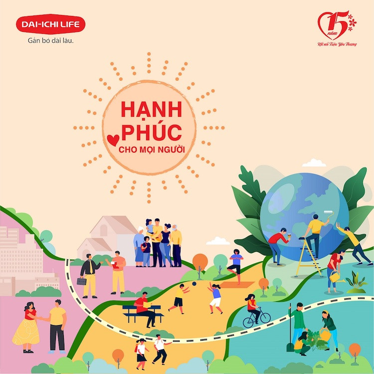 Dai-ichi Life Việt Nam ra mắt dự án “Kết nối triệu yêu thương - Hạnh phúc cho mọi người”