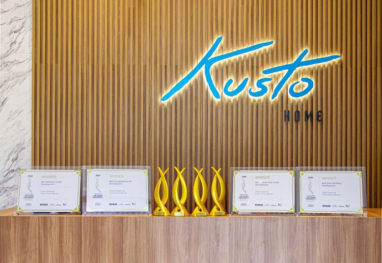 Kusto Home nhận 4 giải thưởng lớn tại Vietnam Property Awards 2022