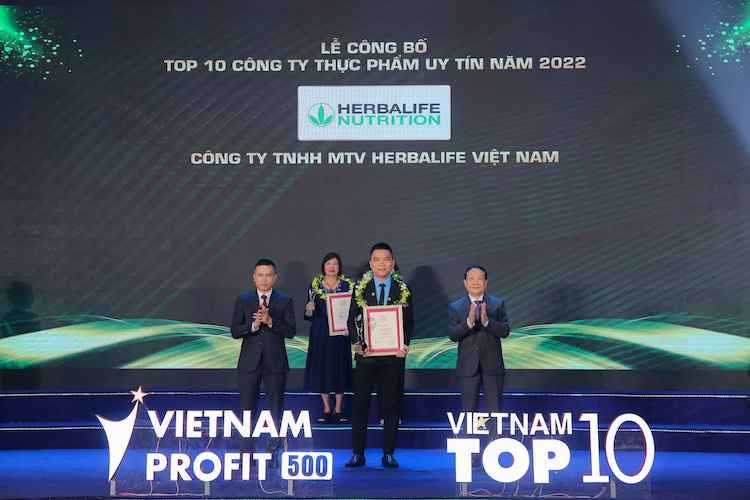 Herbalife Việt Nam được vinh danh 