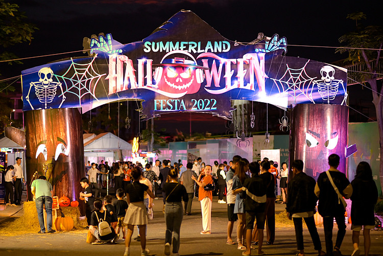 Không gian ma mị đậm chất Halloween tại Summerland Halloween Festa 2022