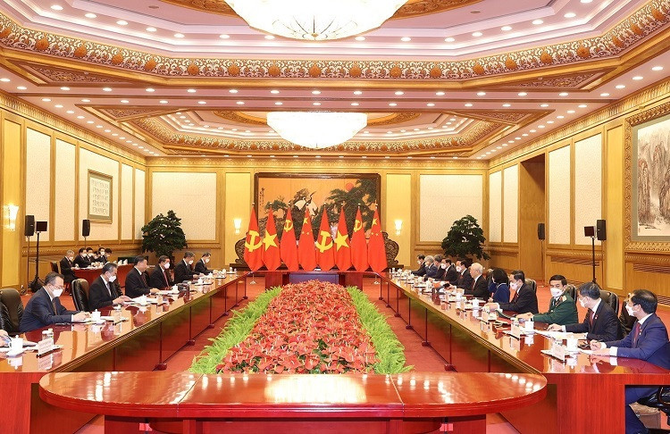 Việt Nam - Trung Quốc tiếp tục đẩy mạnh quan hệ hợp tác chiến lược