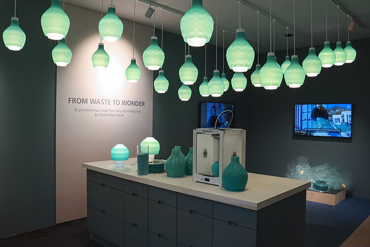 Bộ sưu tập đèn in 3D thả trần Coastal Breeze đoạt giải thưởng IDEA