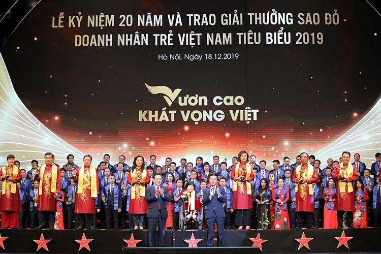Các doanh nhân trẻ Việt Nam được vinh danh năm 2019