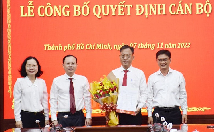 Ông Nguyễn Minh Đức làm Phó chánh Văn phòng Thành ủy TP.HCM