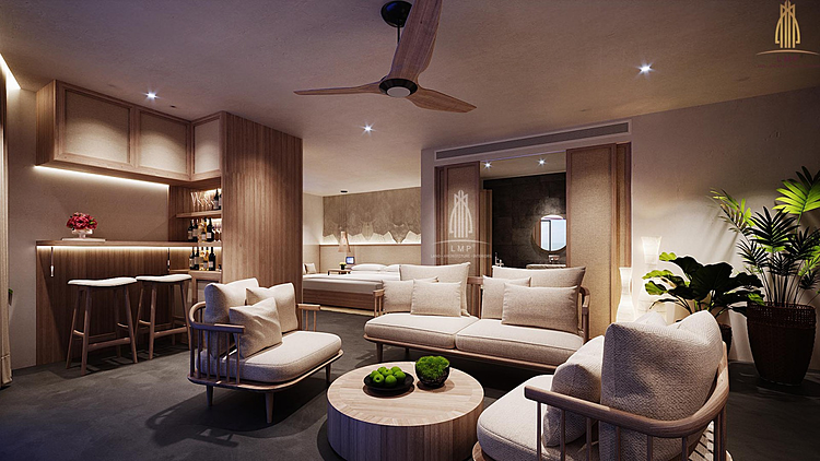 Nét riêng từ sự đơn giản, tinh tế giúp LMP Design giành thêm giải vàng Thiết kế nội thất căn hộ nghỉ dưỡng