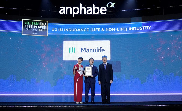 Manulife Việt Nam tiếp tục dẫn đầu ngành bảo hiểm trong bảng xếp hạng 