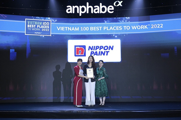 Nippon Paint Việt Nam vừa được công nhận “Nơi làm việc tốt nhất Việt Nam năm 2022”.