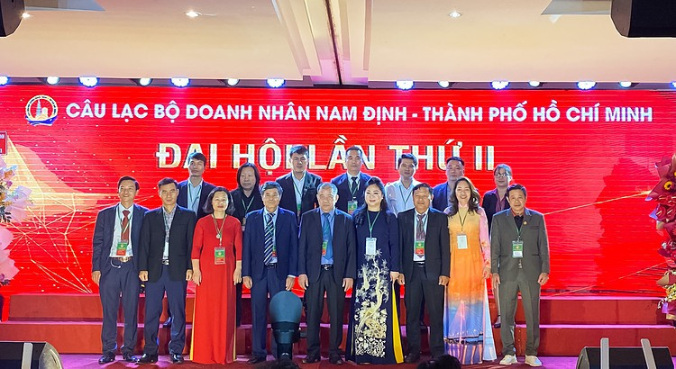 Ban chấp hành CLB DN Nam Định tại TPHCM nhiệm kỳ 2 (2022-2027) ra mắt Đại hội