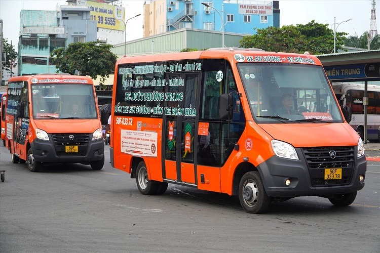 TP.HCM: Mở 4 tuyến xe buýt kết nối với Đồng Nai