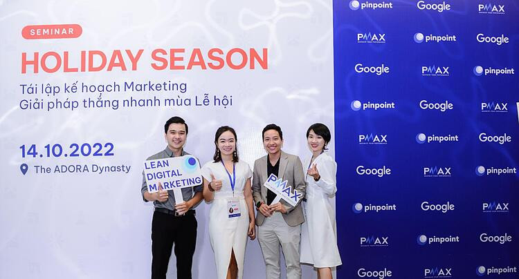 Sự kiện Holiday Season dành cho 500 chủ doanh nghiệp do Pinpoint, Google và PMAX đồng tổ chức