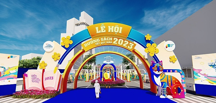 Lễ hội Đường sách Tết 2023 sẽ mở tại đường Lê Lợi
