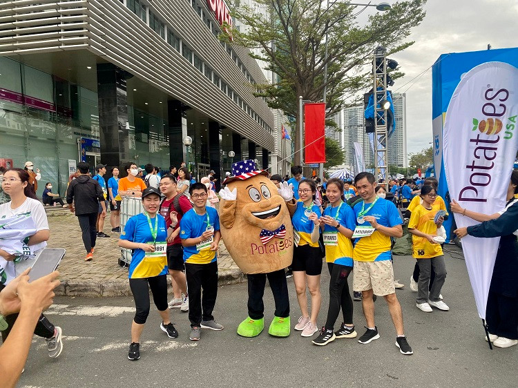 Potatoes USA đồng hành cùng HCMC Marathon 2023