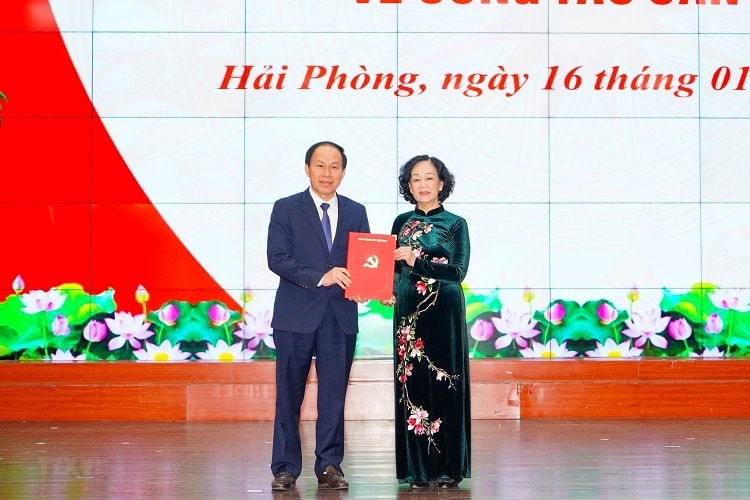 Ông Lê Tiến Châu làm Bí thư Thành ủy Hải Phòng