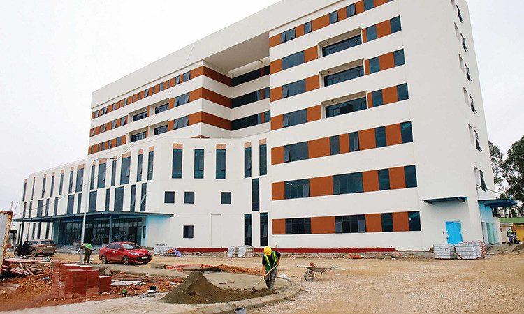 Công trình dự án đầu tư xây dựng mở rộng Trung tâm Y tế Yên Dũng - Bắc Giang