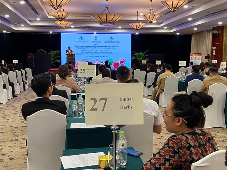 Toàn cảnh Hội nghị kết nối giao thương Ấn Độ - Việt Nam trong lĩnh vực thực phẩm và nông sản