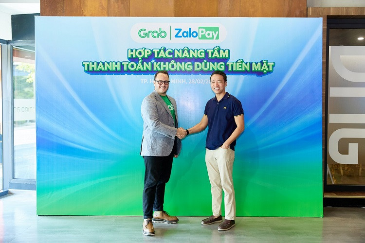 Grab Việt Nam hợp tác với ZaloPay nâng cấp thanh toán không dùng tiền mặt