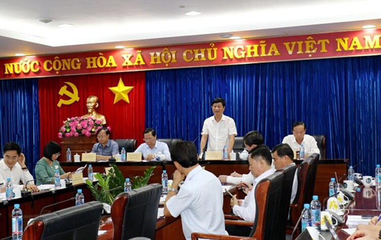 Quang cảnh buổi làm việc muộn của lãnh đạo  TP.HCM, Bình Dương, Đồng Nai và Bà Rịa - Vũng Tàu