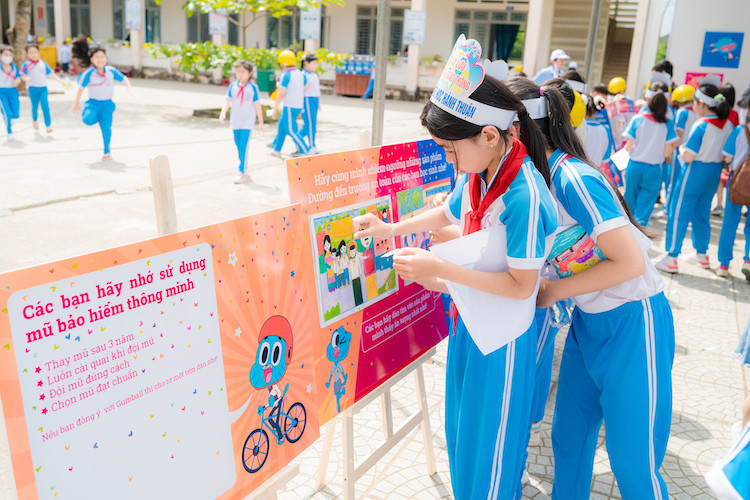 Prudential Việt Nam tổ chức ngày hội an toàn giao thông