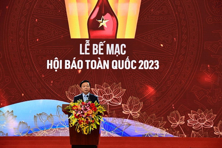 Ông Trần Hồng Hà, Ủy viên Trung ương Đảng, Phó Thủ tướng Chính phủ phát biểu