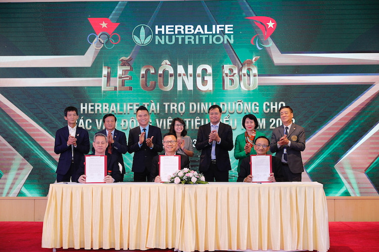 Herbalife Việt Nam tài trợ sản phẩm dinh dưỡng cho vận động viên