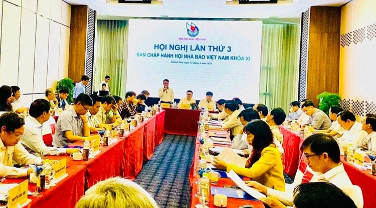 Hội nghị lần thứ 3, Ban chấp hành Hội Nhà báo Việt Nam khoá XI