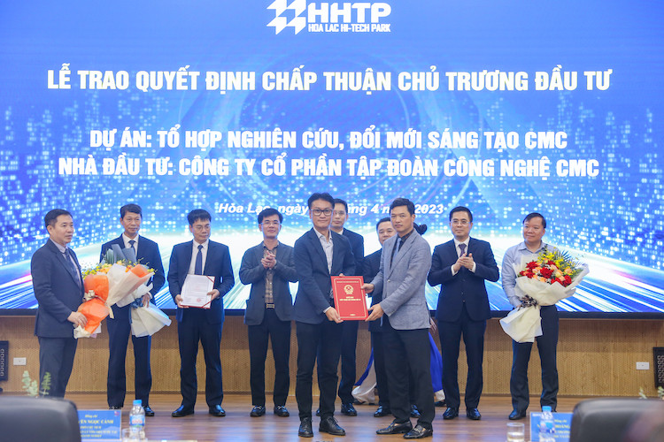 CMC được chấp thuận chủ trương đầu tư dự án đổi mới sáng tạo tại Hòa Lạc