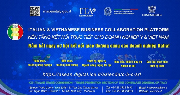 Italian & Vietnamese Business Collaboration Platform - Nền tảng Kết nối doanh nghiệp Ý và Việt Nam