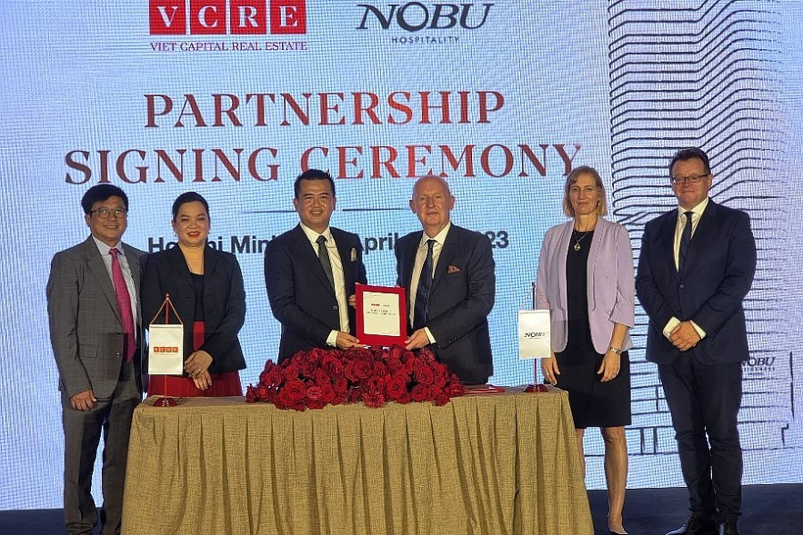VCRE và Nobu Hospitality hợp tác phát triển dự án nhà hàng, khách sạn, căn hộ