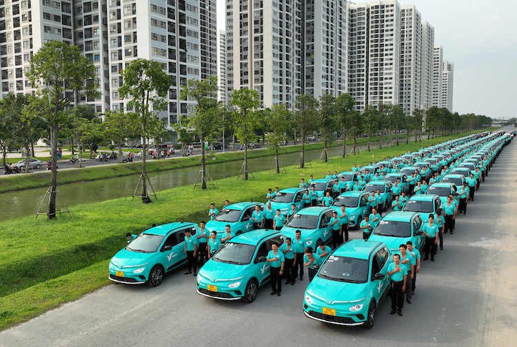 600 xe taxi xanh sẽ chính thức hoạt động tại TP.HCM vào lễ 30/4
