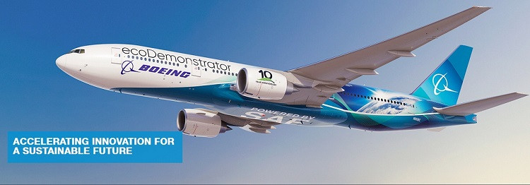 Boeing 777 ecoDemonstrator thử nghiệm 19 công nghệ mới