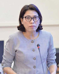 Bà Lê Thị Huỳnh Mai - Giám đốc Sở Kế hoạch và Đầu tư (KH&ĐT) TP.HCM