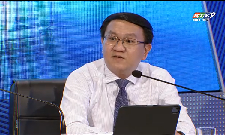 Giám đốc Sở TT&&TT TPHCM Lâm Đình Thắng phát biểu tại Chương trình
