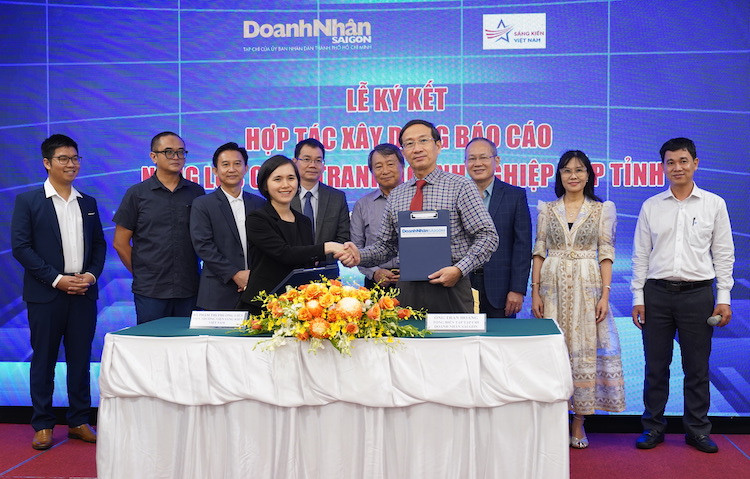 Viện VNI và Tạp chí Doanh Nhân Sài Gòn hợp tác xây dựng báo cáo năng lực cạnh tranh doanh nghiệp cấp tỉnh