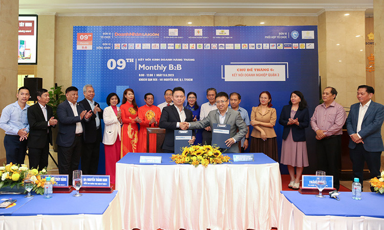 Hội Doanh nghiệp Quận 3 ký kết hợp tác với CLB Doanh nhân Tây Ninh Tại TP.HCM