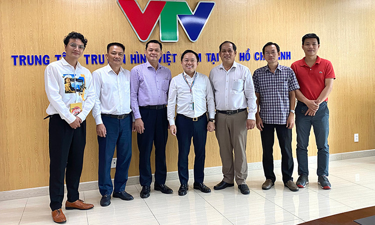 Hội Quảng cáo TP.HCM làm việc với Trung tâm Truyền hình Việt Nam tại TP.HCM