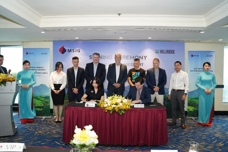 Hillridge & MSIG Việt Nam ra mắt sản phẩm bảo hiểm hạn hán