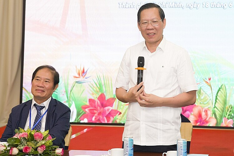 Chủ tịch UBND TP.HCM Phan Văn Mãi chia sẻ tại sự kiện