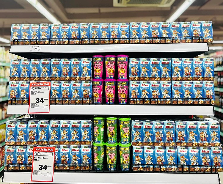 Sữa hạt B’fast lên kệ tại các cửa hàng tạp hoá và siêu thị lớn, trở thành nguồn năng lượng thay thế thú vị cho trẻ nhỏ