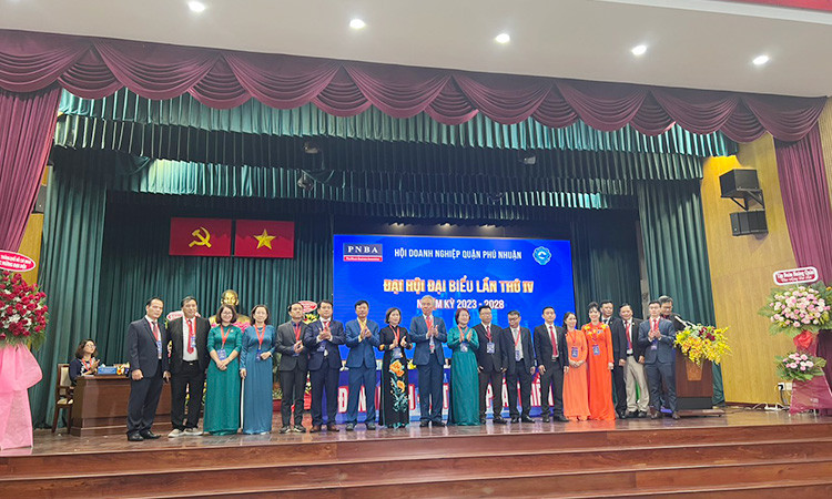 Ban Chấp hành Hội Doạnh nghiệp quận Phú Nhuận nhiệm kỳ 2023-2028