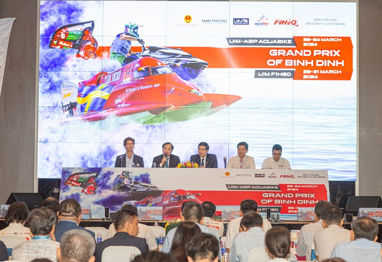 Bình Định tổ chức Giải đua thuyền máy nhà nghề quốc tế Grand Prix of Binh Dinh 2024