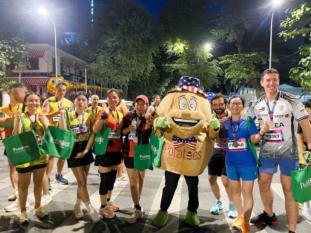 Potatoes USA đồng hành cùng Saigon Marathon 2025 - Ảnh 1.