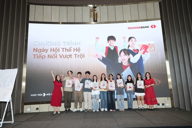 Techcombank tiếp tục xây dựng nền tảng tài chính sớm cho thế hệ tiếp nối vượt trội - Ảnh 2.