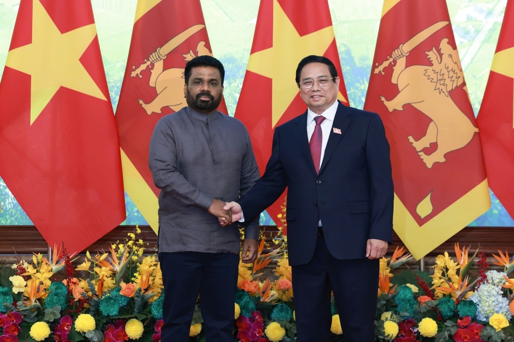 Thủ tướng Phạm Minh Chính hội kiến Tổng thống Sri Lanka - 1
