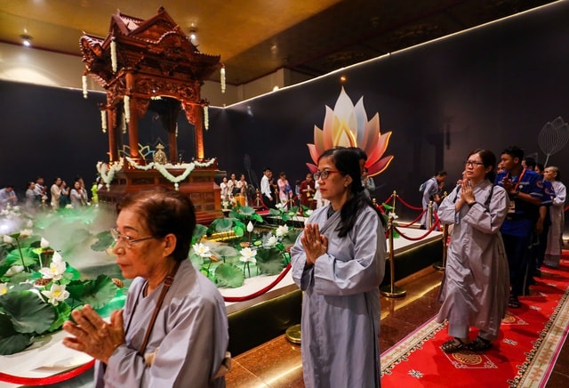 Lịch chiêm bái xá lợi Phật ở Việt Nam sau đại lễ Vesak 2025- Ảnh 2.